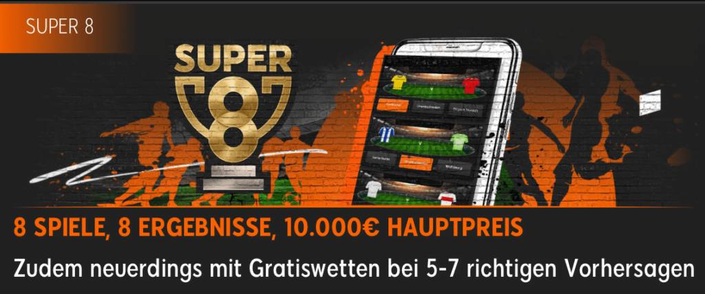 888sport Super8 Freebet Bonus